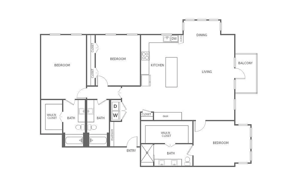 Floor plan C1
