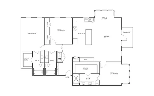 Floor plan C1