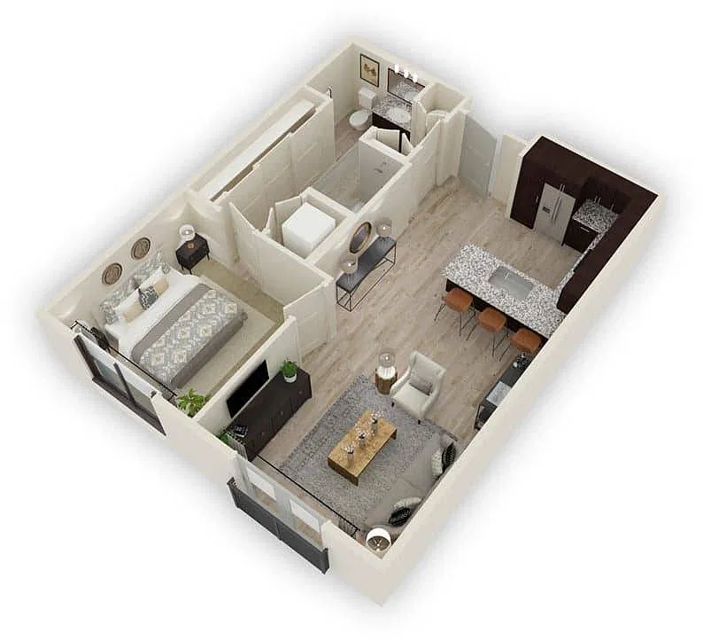 Floor plan Claiborne