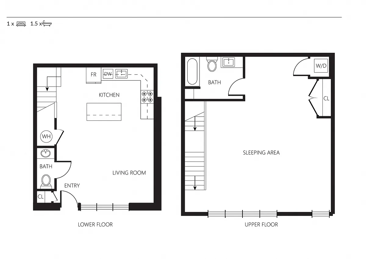Floor plan Loft C