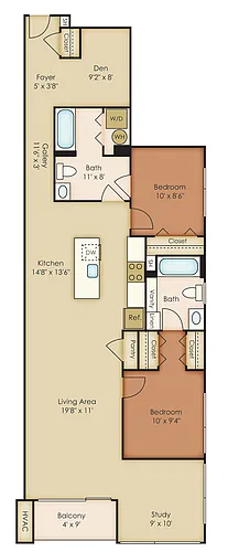 Floor plan B6