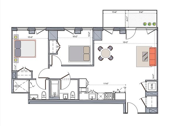 2nd image of 44-41 Purves St #1701