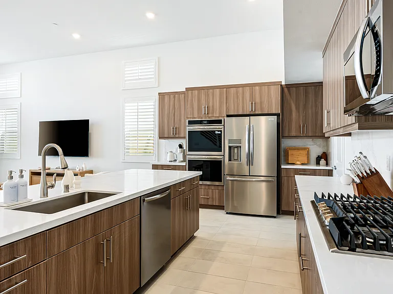All the counter space you need to get cooking.