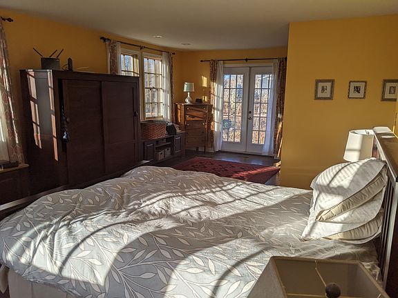 Morning light in the master bedroom