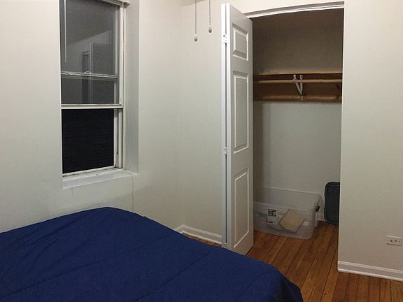 Closet in bedroom