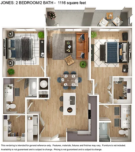 Floor plan B1.3 - Jones