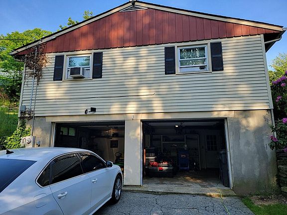Two car garage with openers