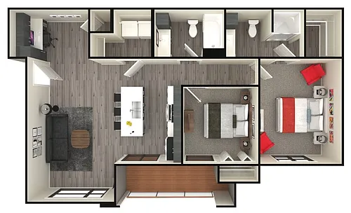 Floor plan B1