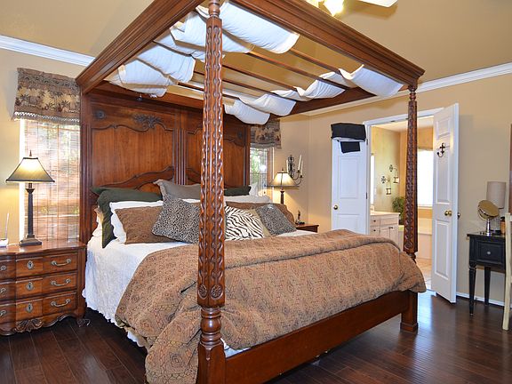 Spacious Master with Wood Floors