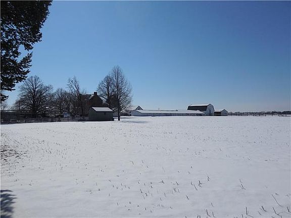Backs to good looking farm house & crop land