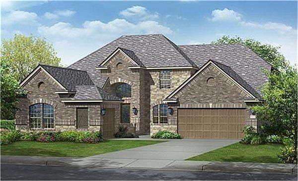 NEW Village Builders Wentworth Series Stunning "Oakmont" Design w/ Brick & Stone Exterior!