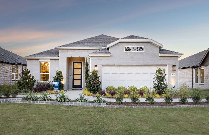 The Mainstay, a one-story home with 2-car garage