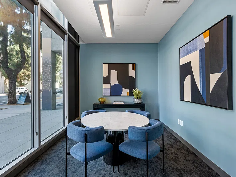 Remote Work Space at G12 Apartments in Los Angeles, CA 90015