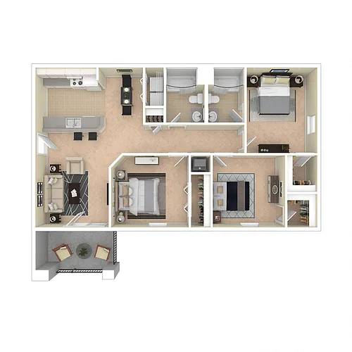 Floor plan The Boulevard