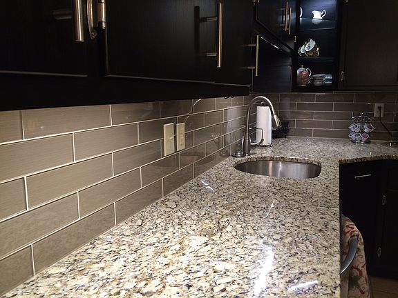 new granite / tile backsplas