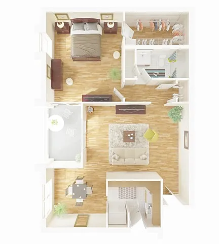 Floor plan The Parkside
