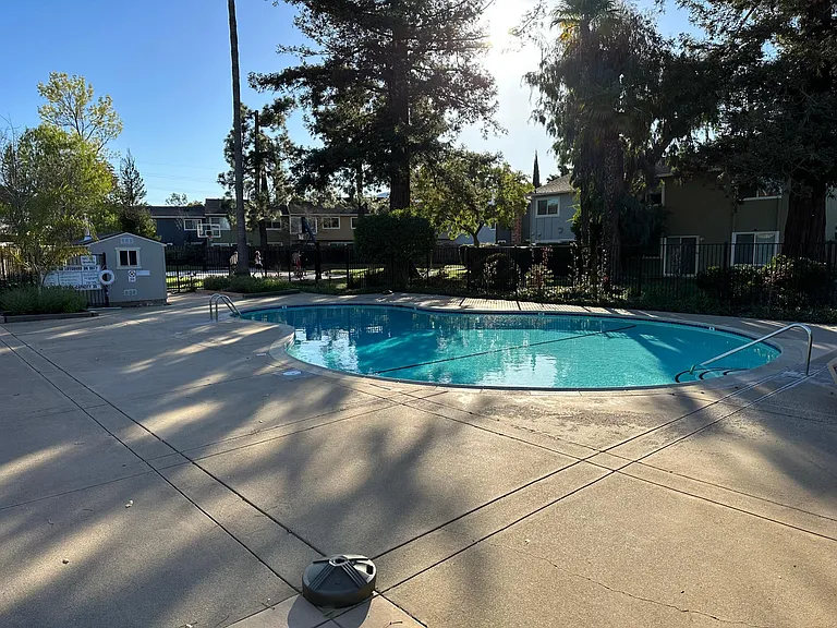 One of three private pools