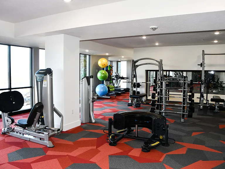 7000 Sq Ft Gym with Stunning Views
