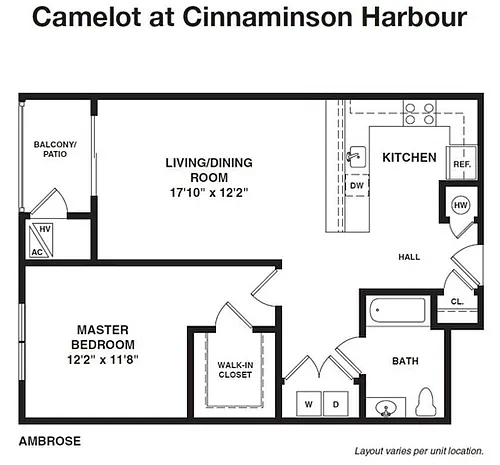 Floor plan Ambrose