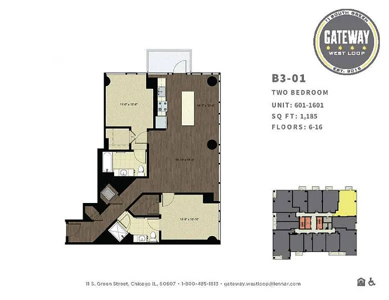 Floor plan B3