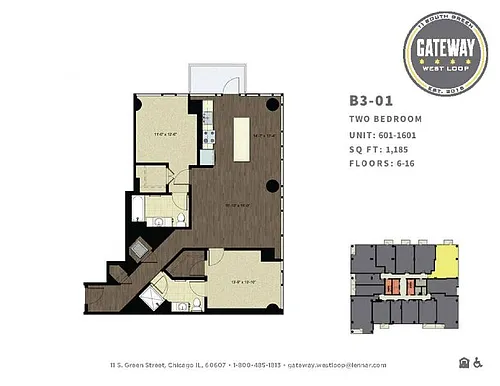 Floor plan B3