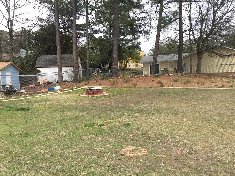 back yard