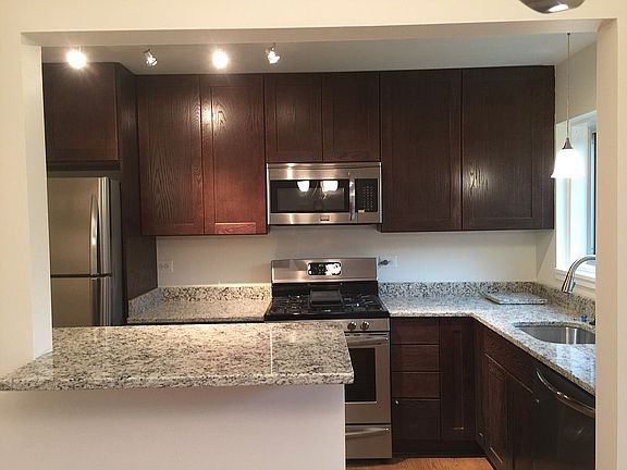 Kitchen from dining area