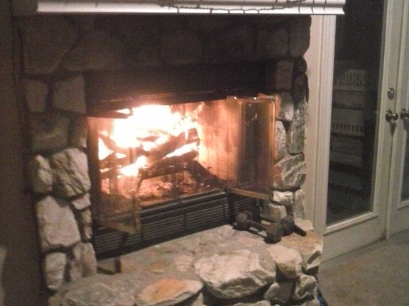 Used every winter. Cozy welcoming