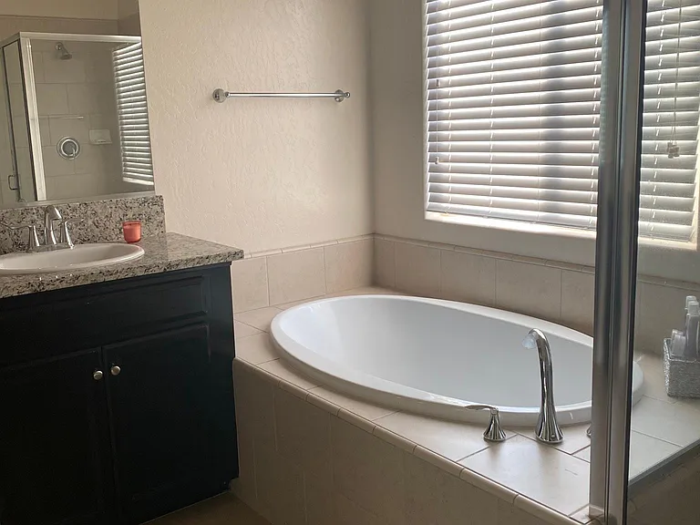 Master room tub