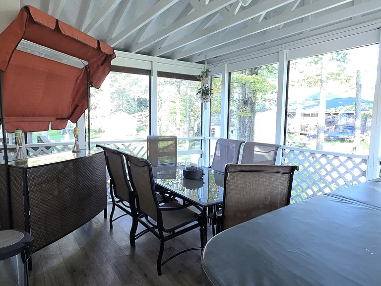 Screened in Deck