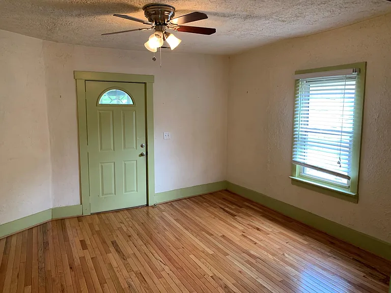 Entry door and Living Room
