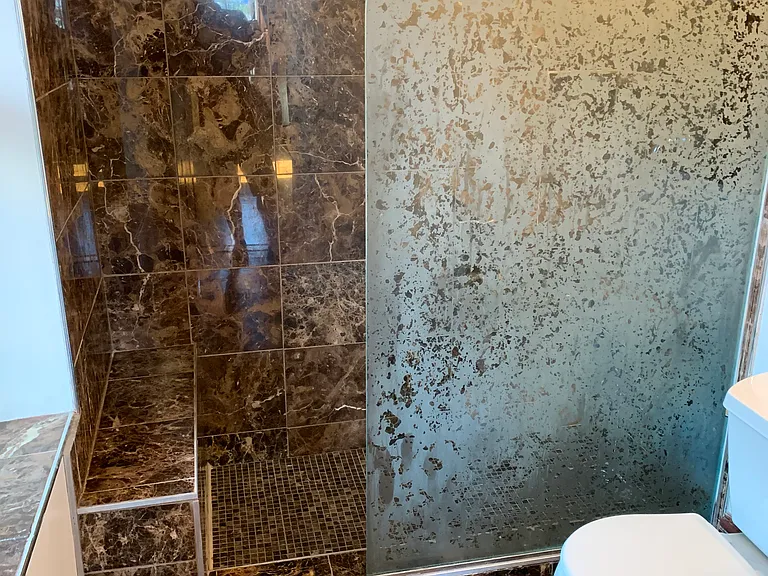 Marble/Glass Shower