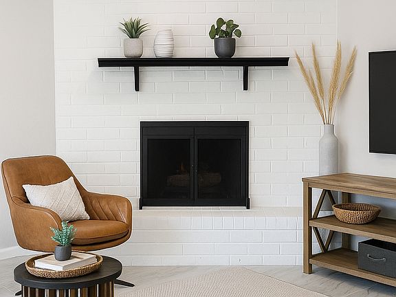 fireplace - Virtual Staging