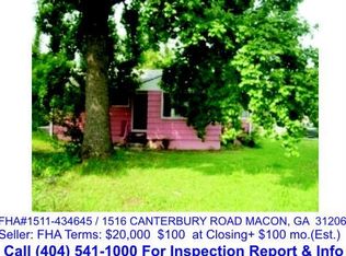 1516 Canterbury Rd, Macon, GA 31206