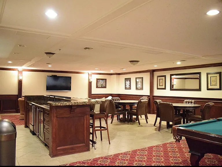 Billiards room