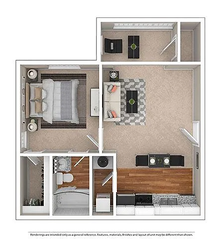Floor plan LaVista - A1B