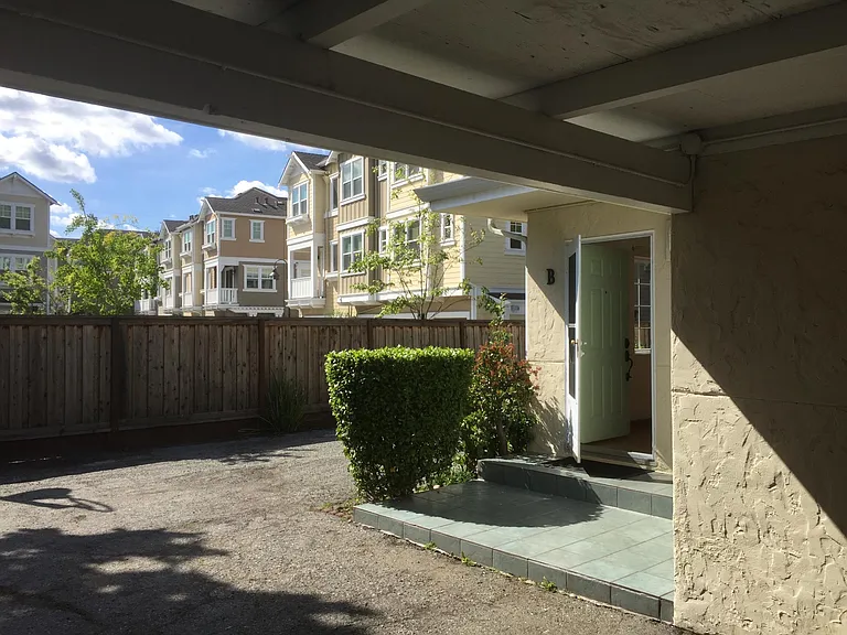 from carport look out to neighbors
