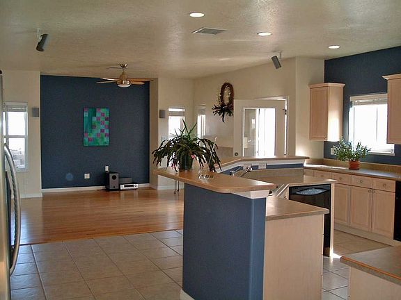 Family room from kitchen