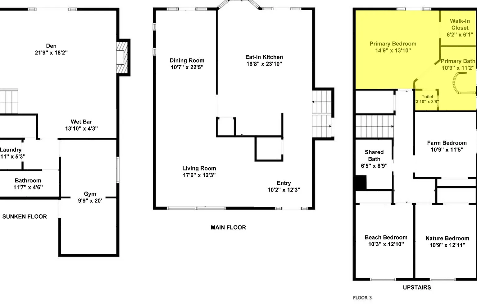 4 bed, 2868 sqft, $3,600 — Photo 3