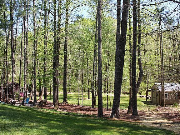 Large wooded lot