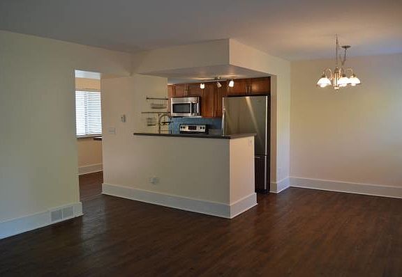 Kitchen from living room