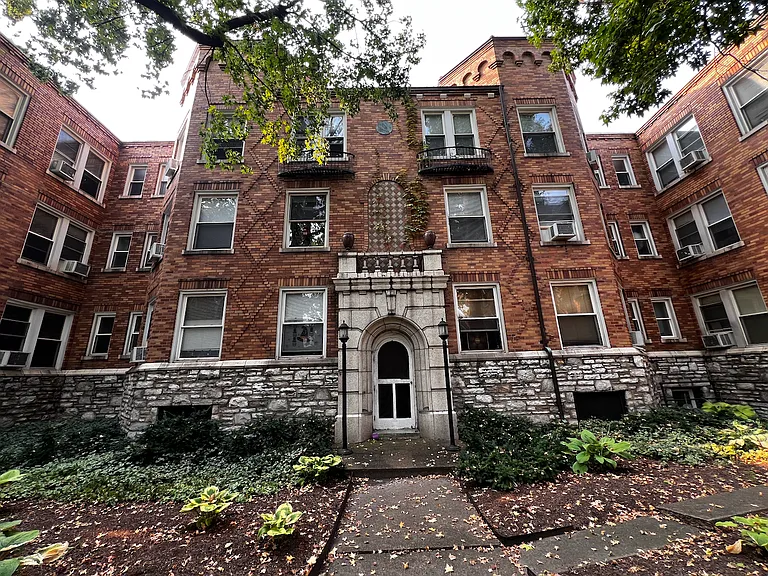 Courtyard entry.