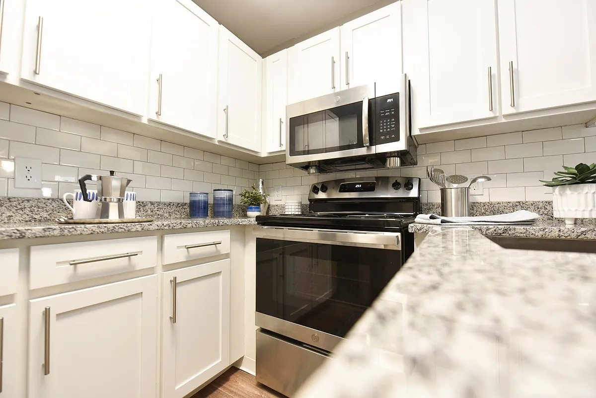 Kitchen with Backsplash + Modern Cabinetry - Alden