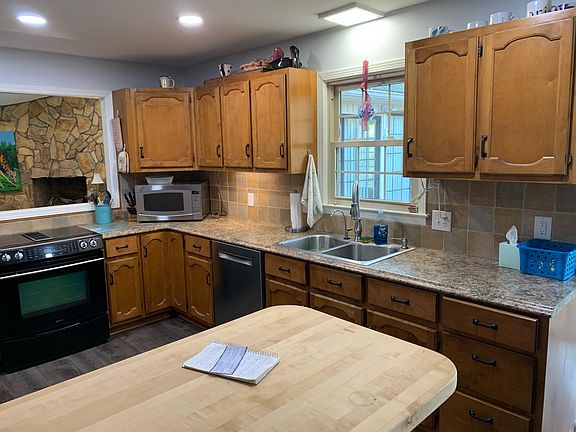 kitchen overlooks water