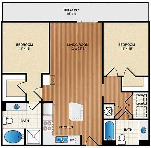 Floor plan B2