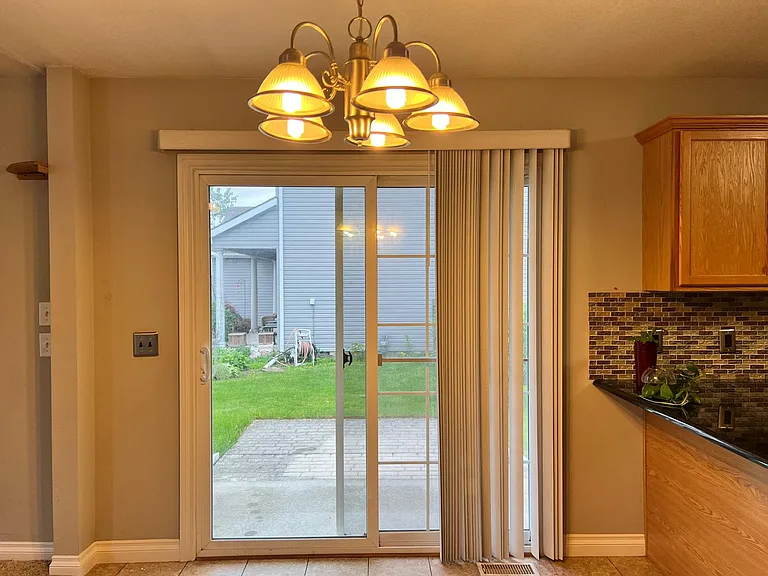Patio entrance