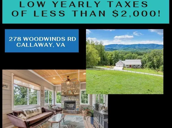278 Woodwinds Rd, Callaway, VA 24067
