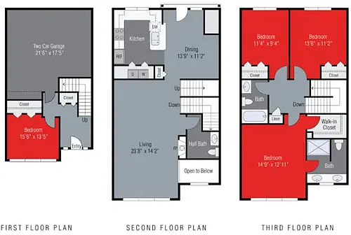Floor plan D1 The Ostinato 2 Car