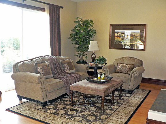 Open living room/family room.