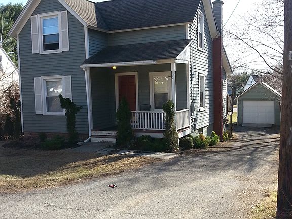 with detached garage